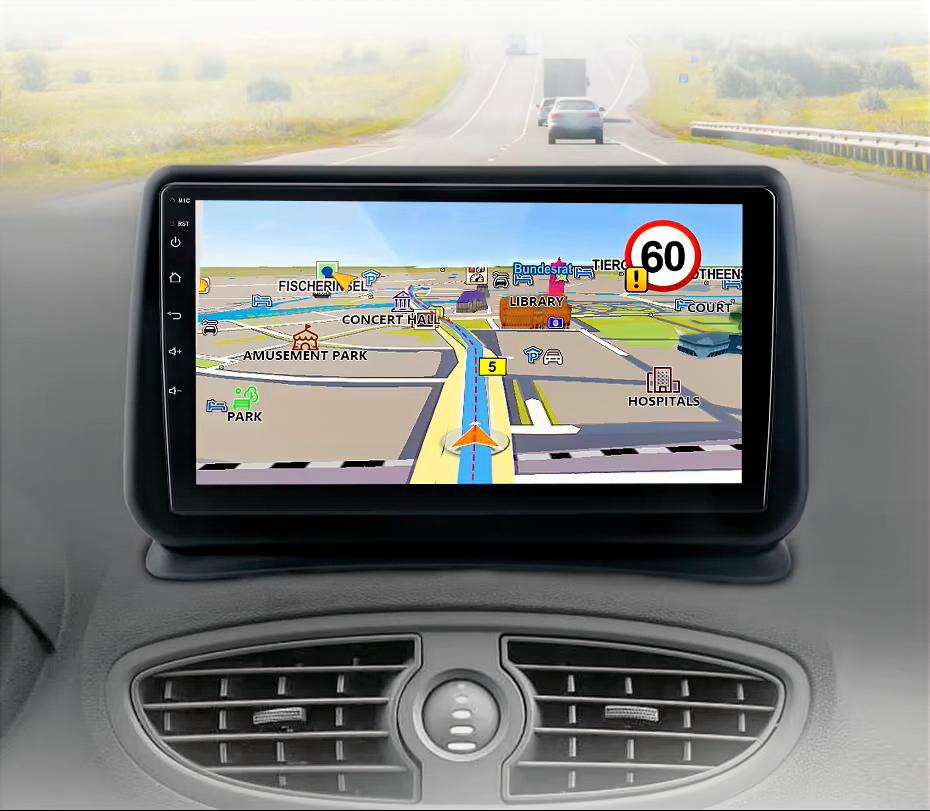 Votre téléphone sur le tableau de bord, sans câble | Renault Clio 2 CarPlay